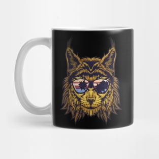 Lynx vintage Mug